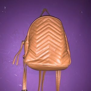 Brown mini back pack